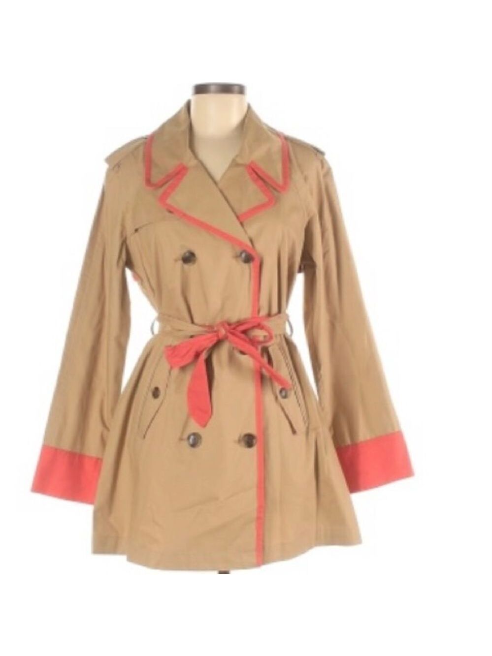 🌈 CLASS ACT- Crown & Ivy Summer Trench Coat 🧥